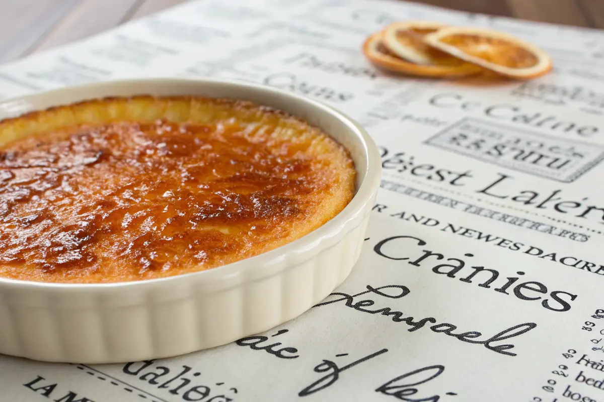 gâteau semoule l'orange