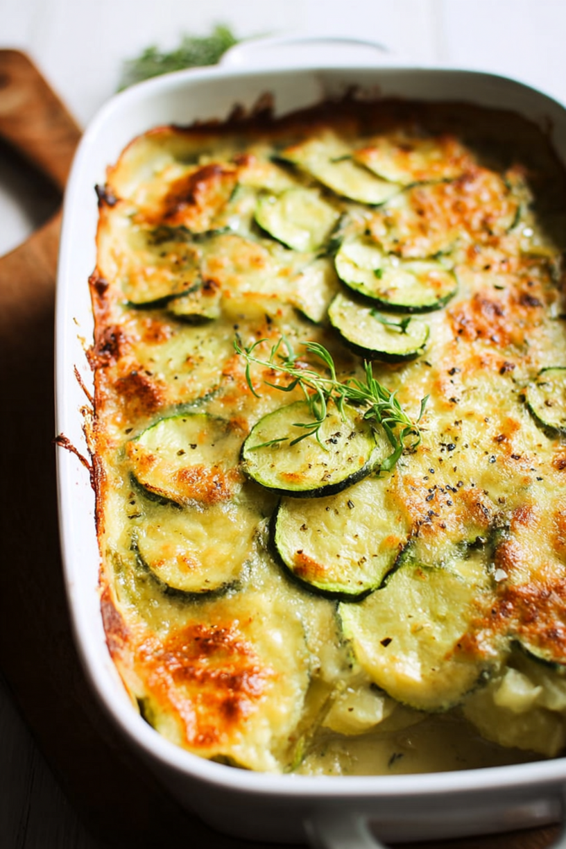 gratin courgette