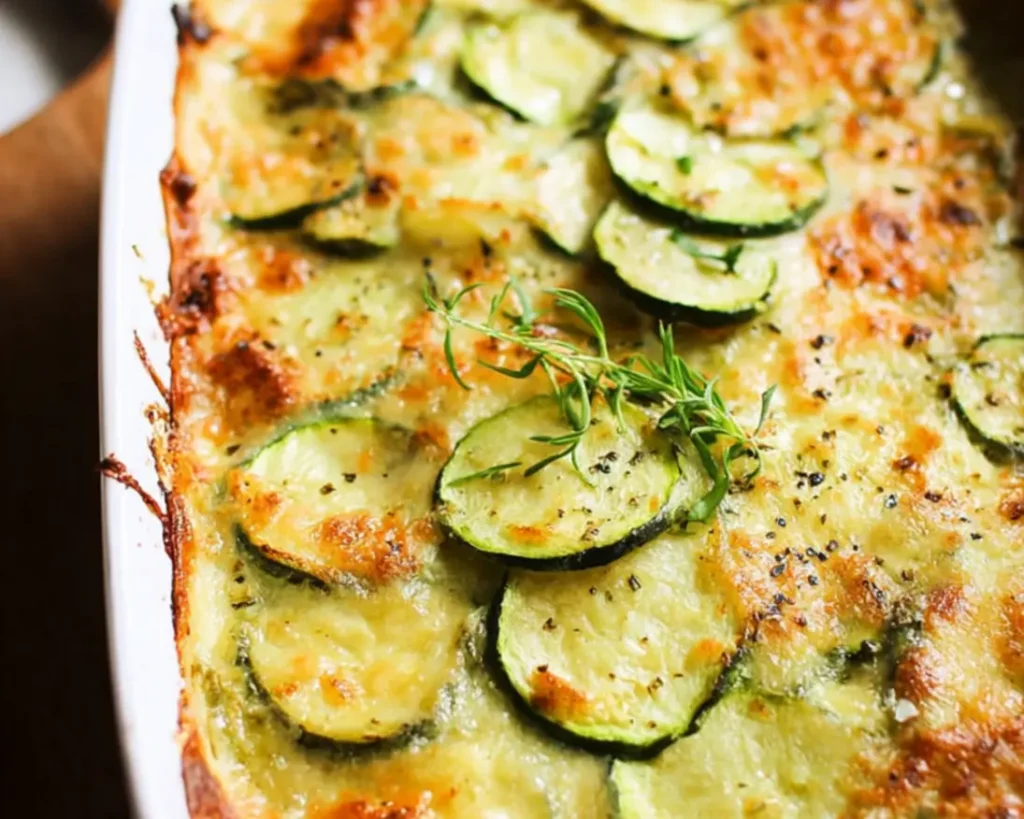 gratin courgette