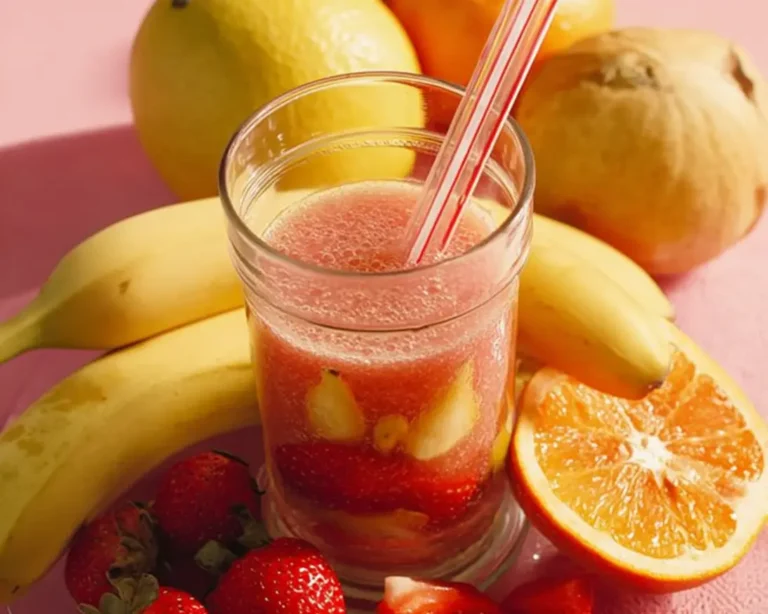 jus banane fraise agrumes