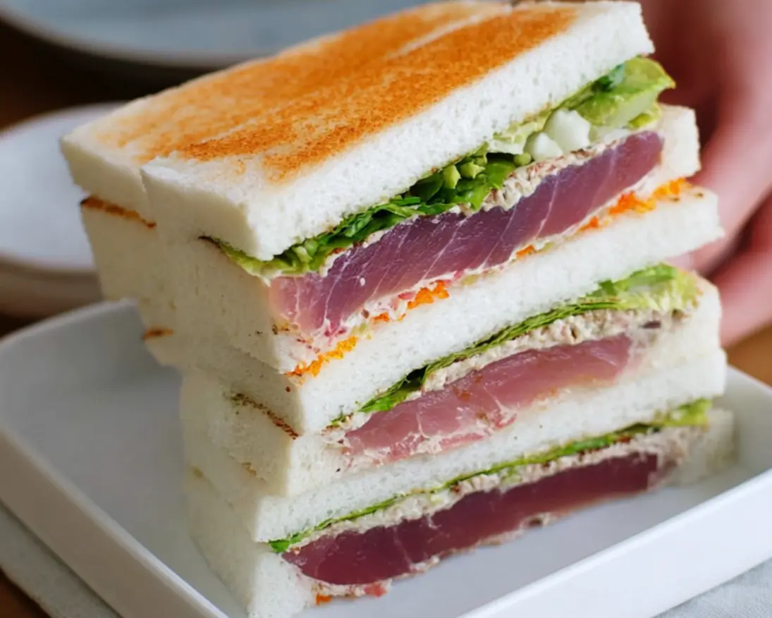 maguro sando sandwich japonais thon