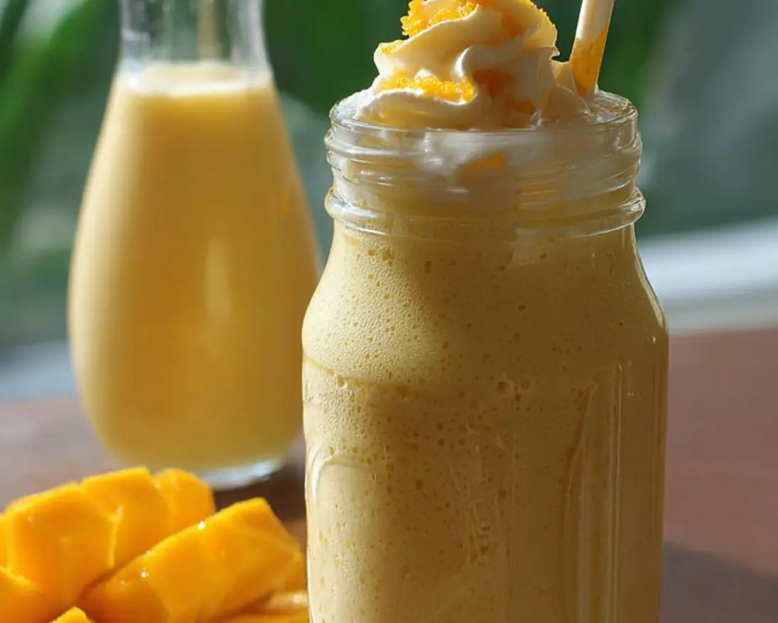 milk shake vanille mangue