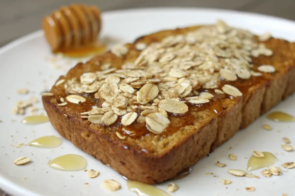 pain miel flocons d'avoine