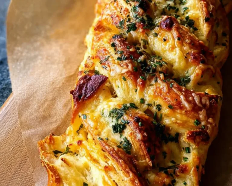 pain torsadé cheddar ciboulette