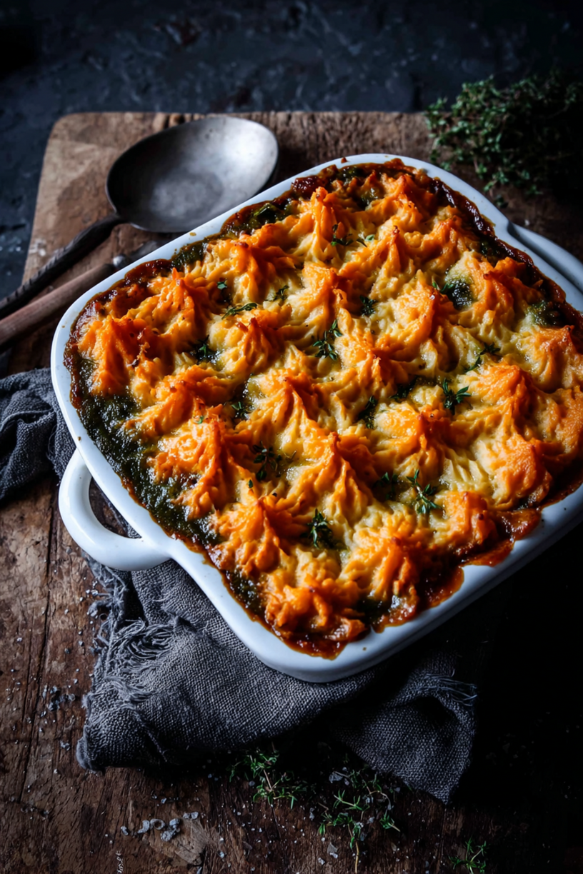 parmentier dinde patates douces