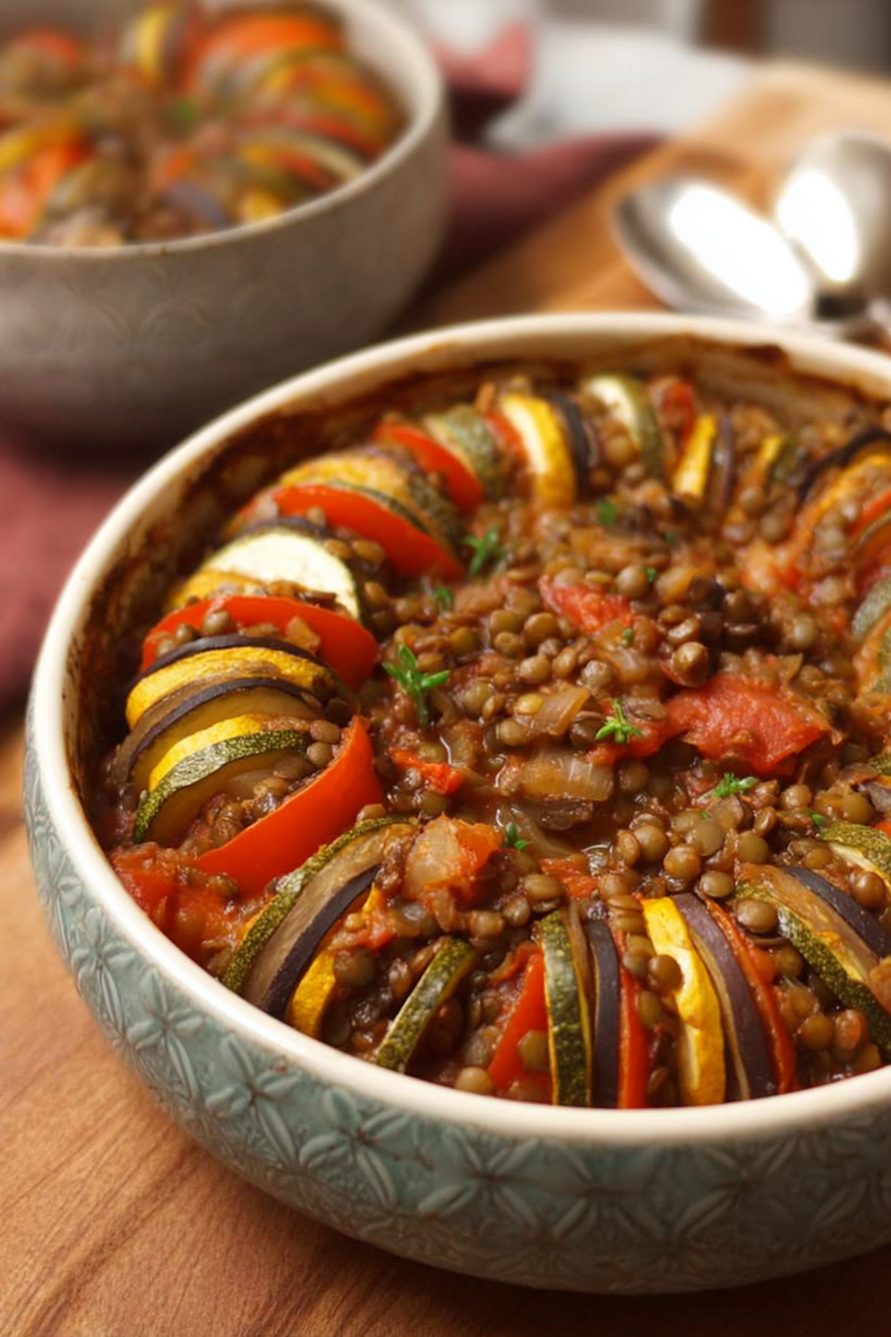 ratatouille lentilles