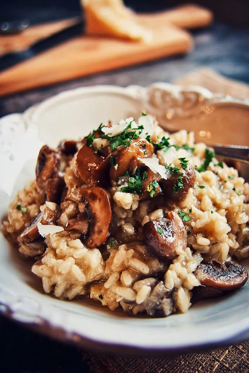 risotto champignons