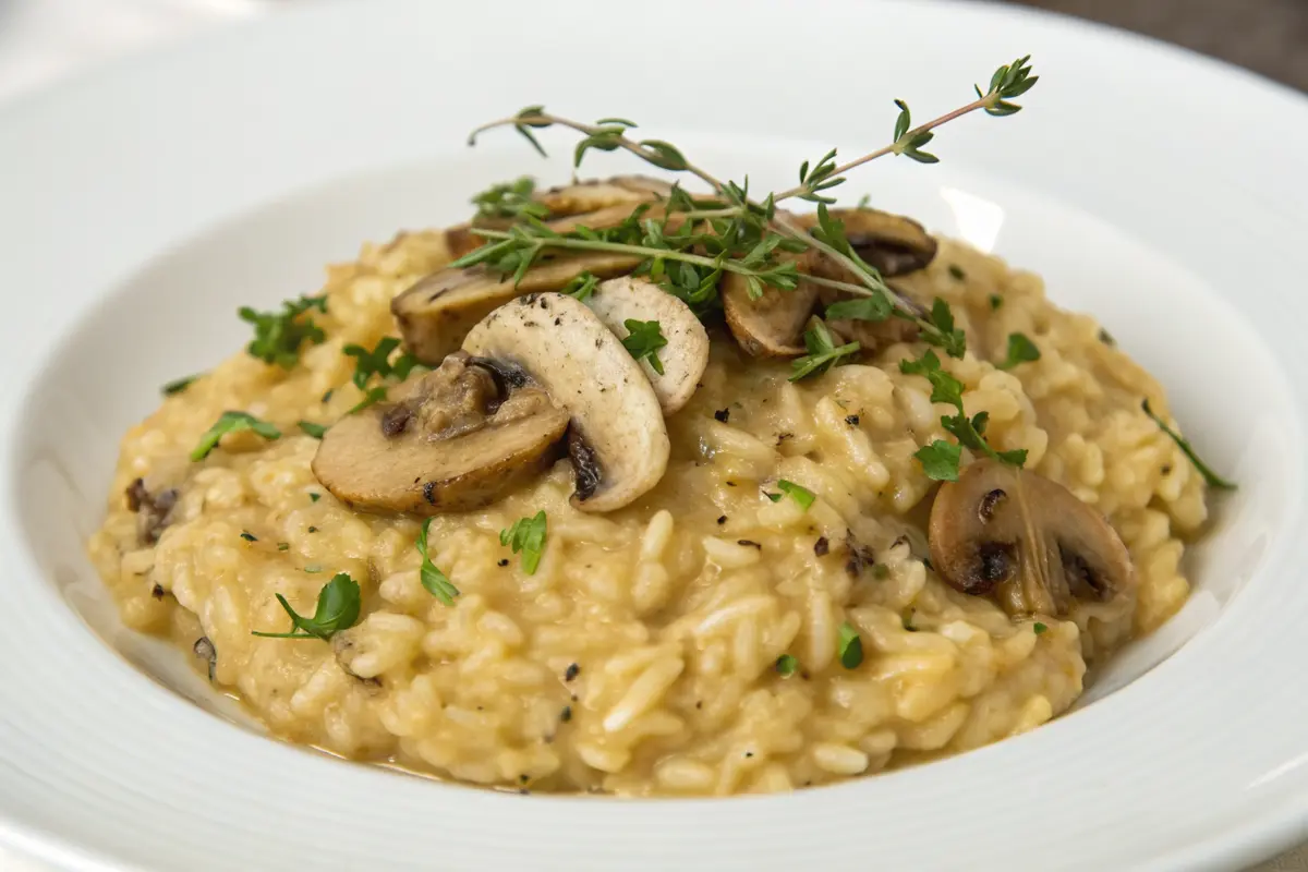 risotto champignons