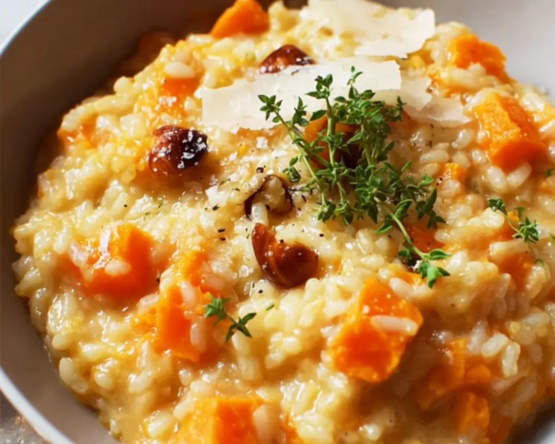risotto patate douce châtaignes