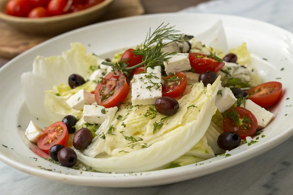 salade grecque chou blanc