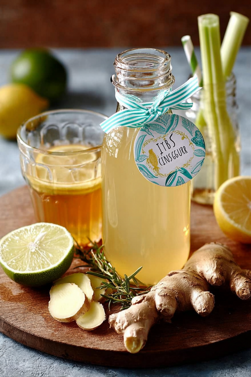 sirop citronnelle gingembre