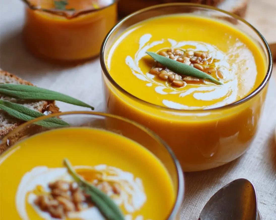 soupe butternut épices terrine campagne