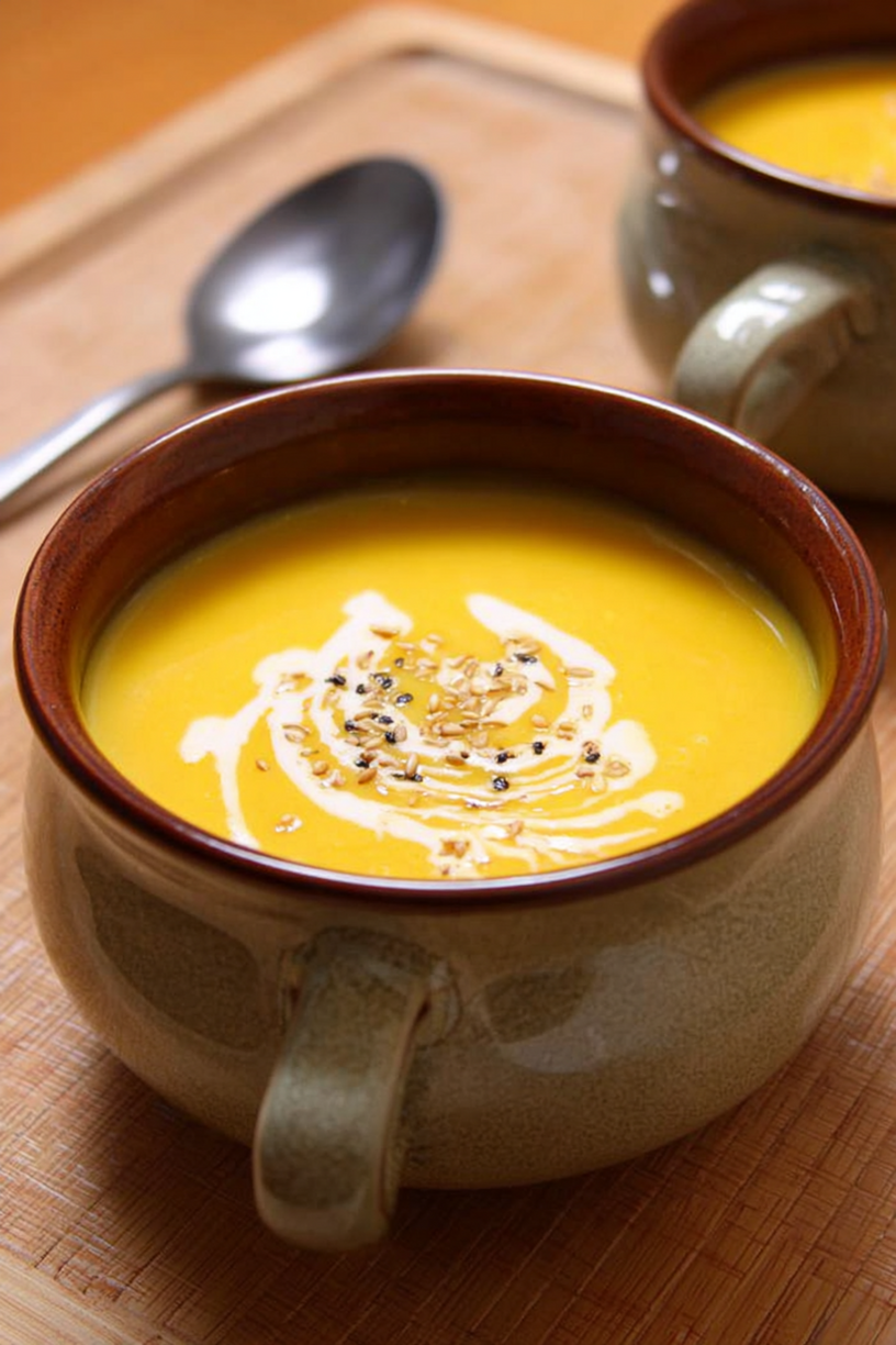 soupe butternut gingembre