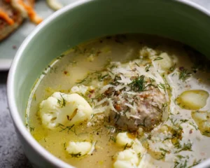 soupe chou fleur parmesan filet