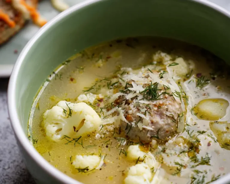 soupe chou fleur parmesan filet