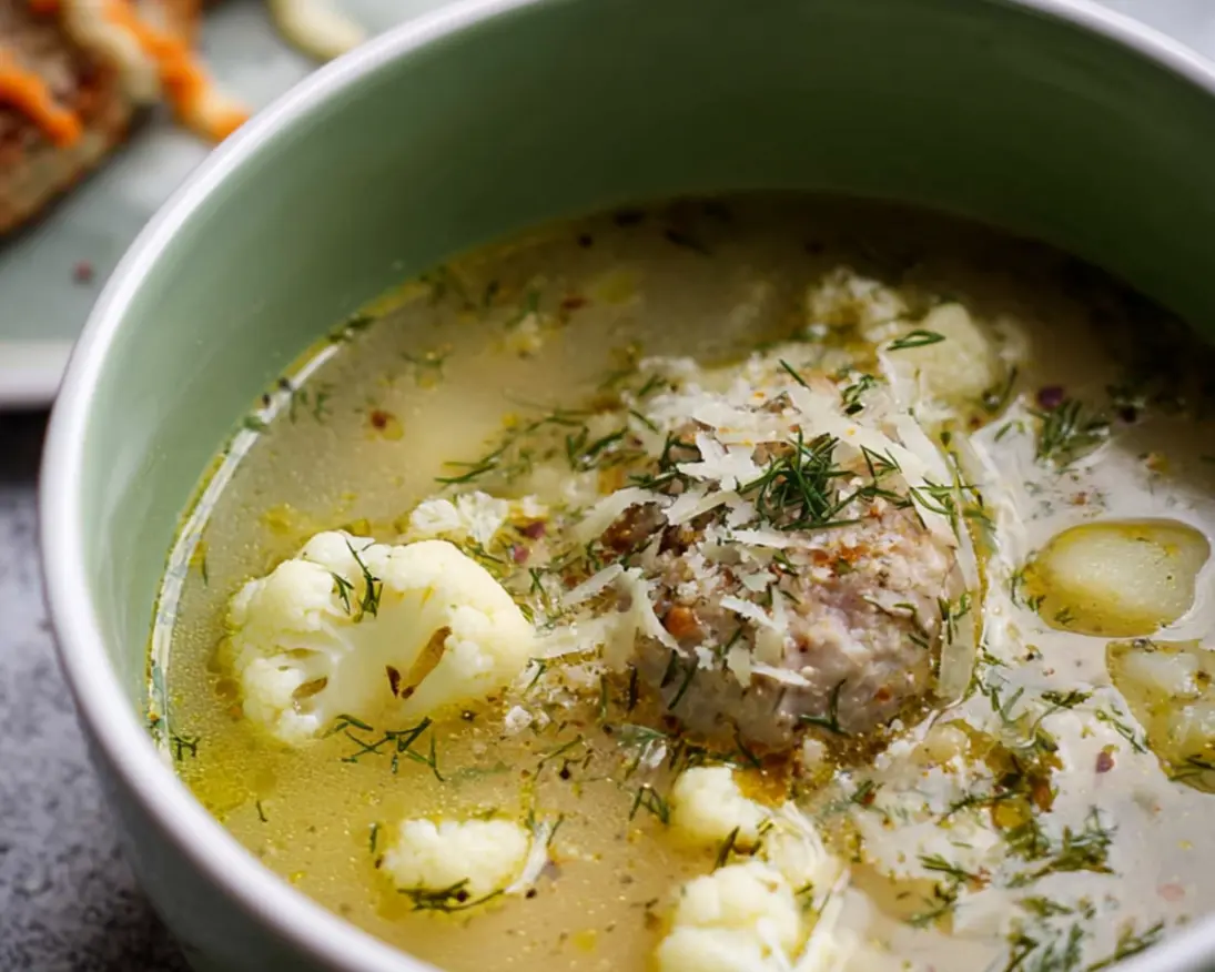 soupe chou fleur parmesan filet