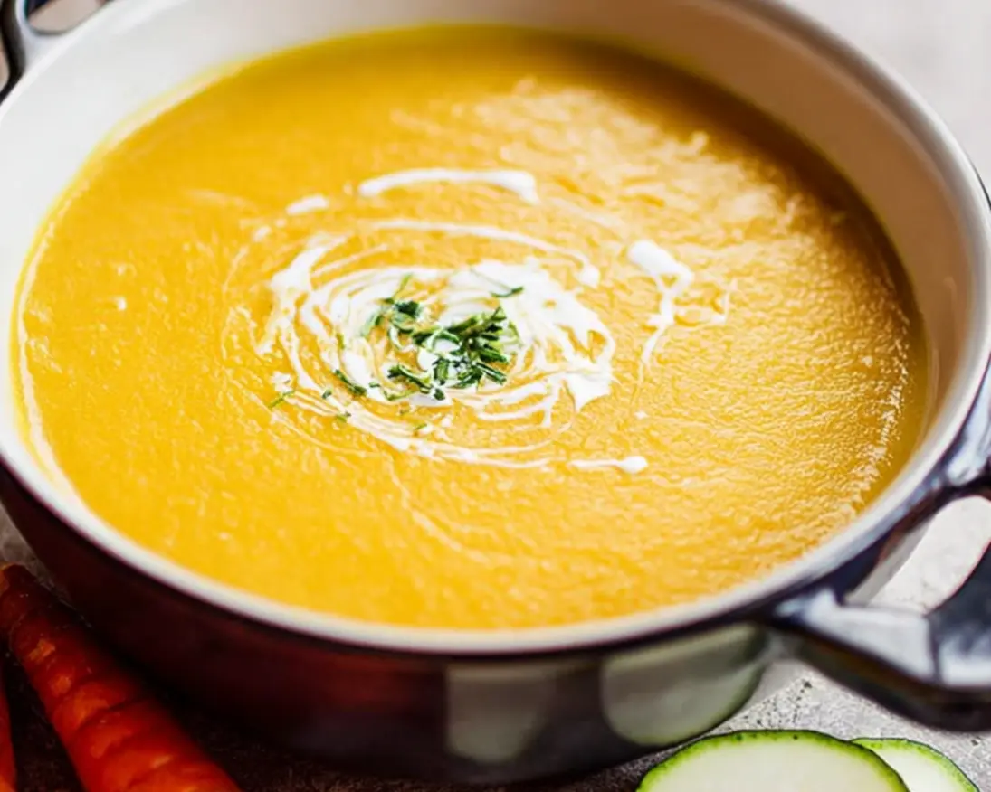 soupe courgette carotte kiri