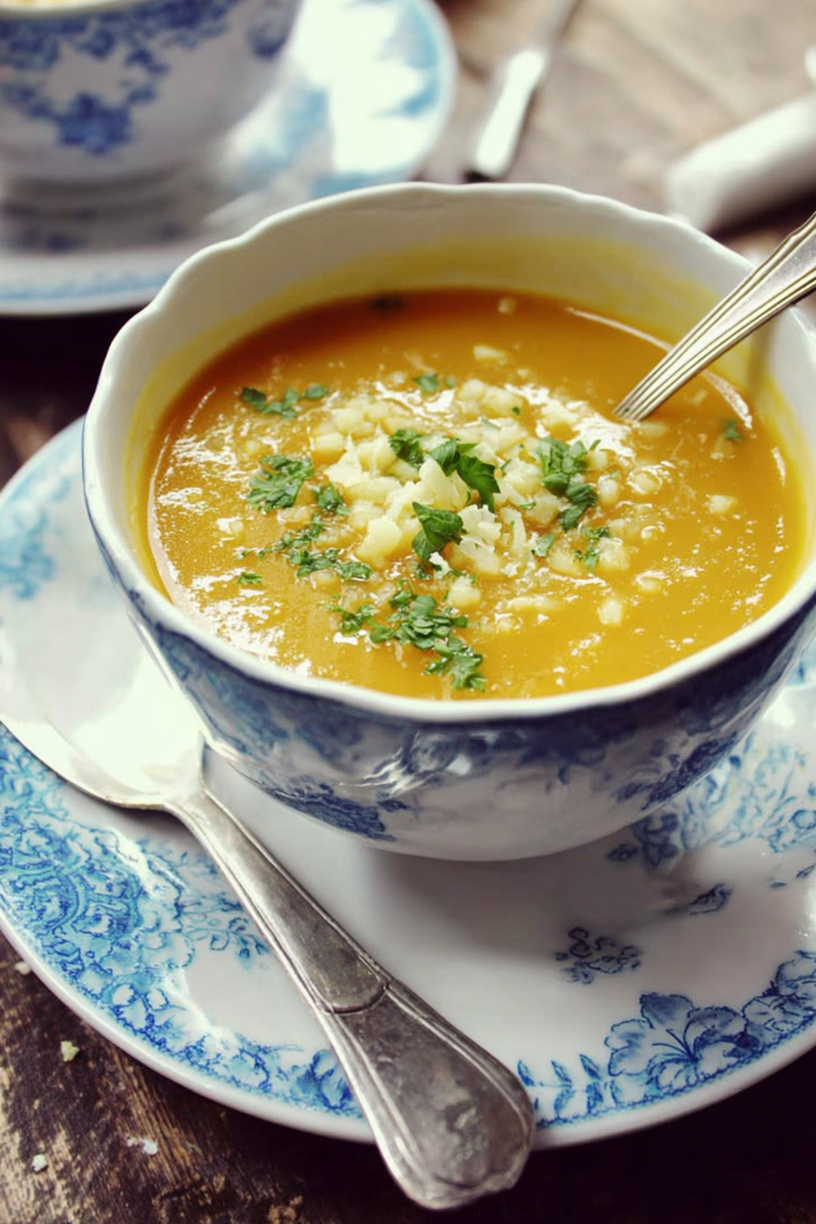 soupe potiron pomme comté