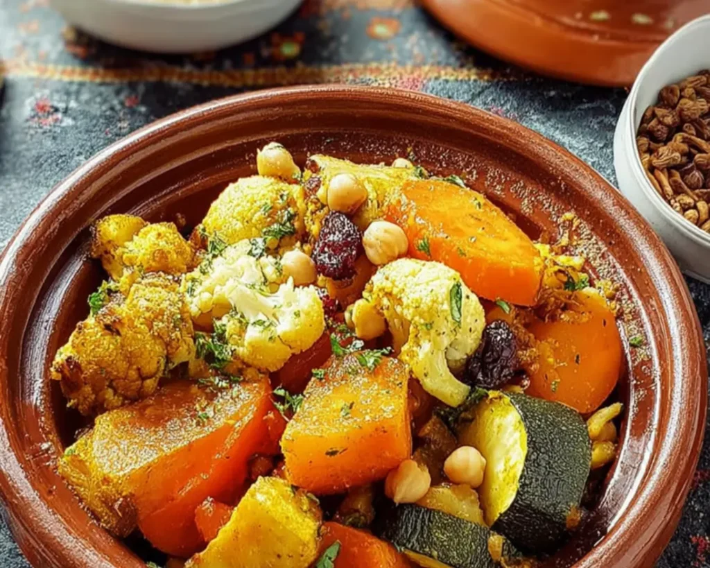 tajine légumes courge fruits secs