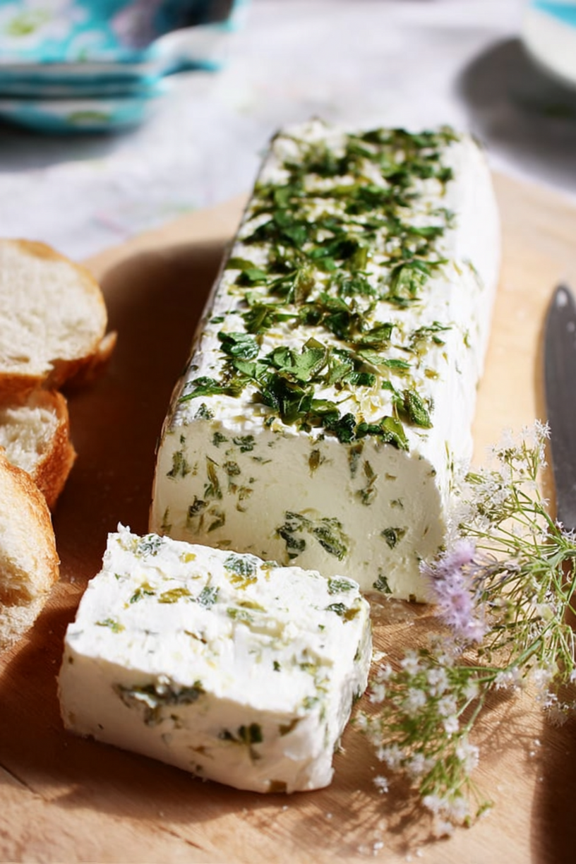 terrine fromage frais herbes