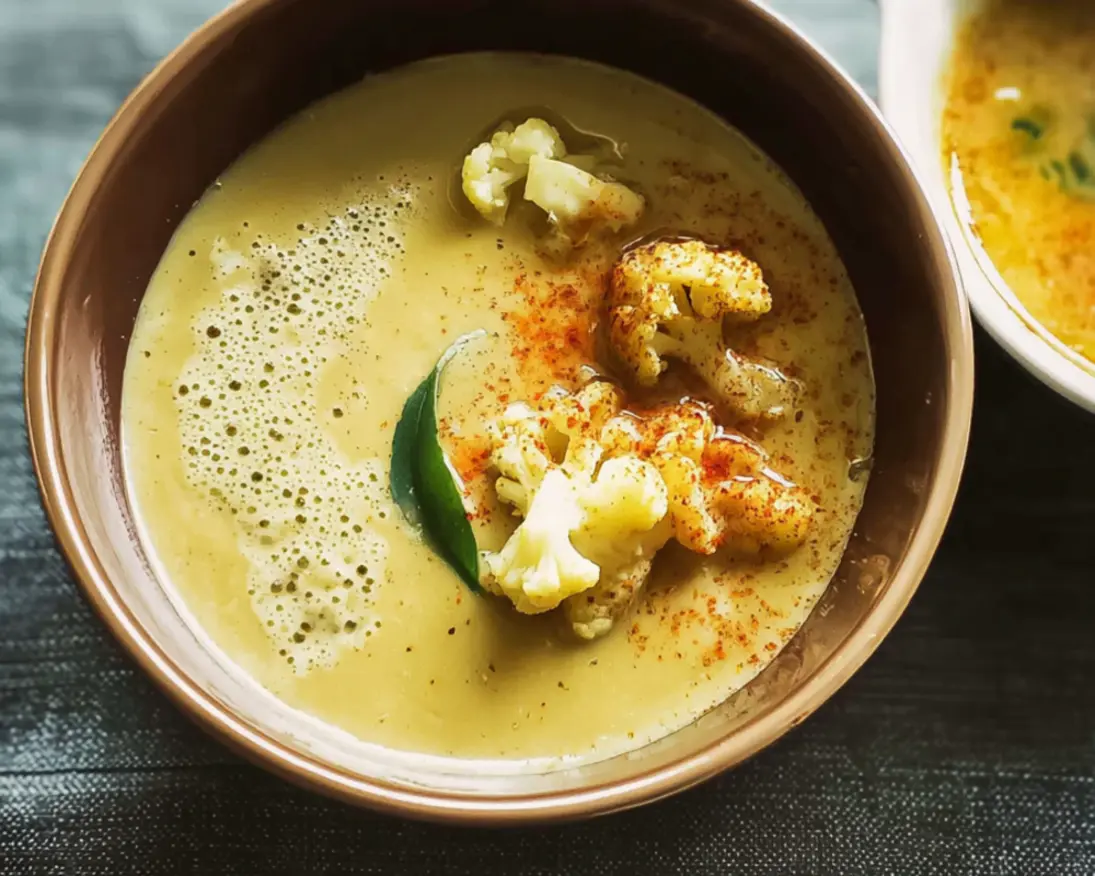 velouté chou fleur curry