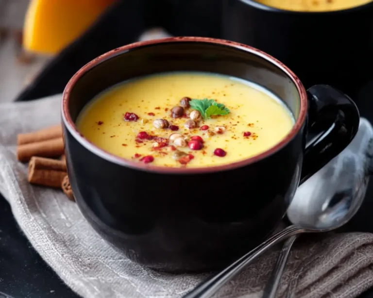 velouté potiron cannelle