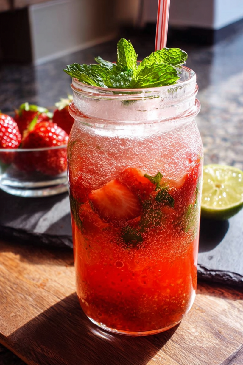 virgin mojito fraise
