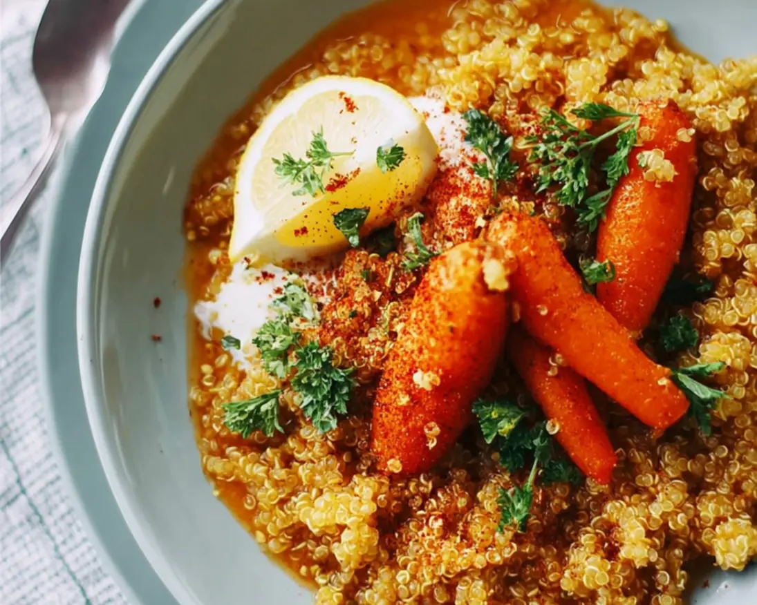crème carottes quinoa