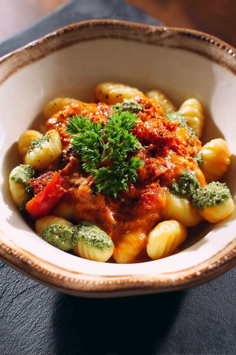 gnocchi trois couleurs