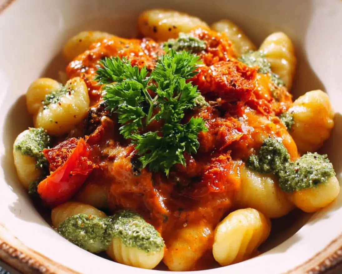 gnocchi trois couleurs