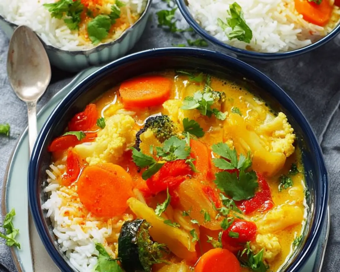 légumes curry