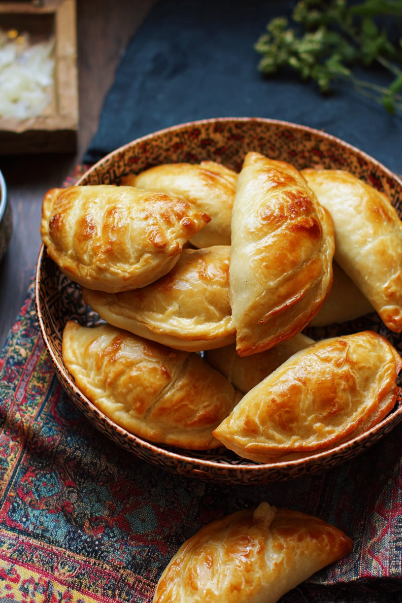 pirojki petits chaussons fourrés