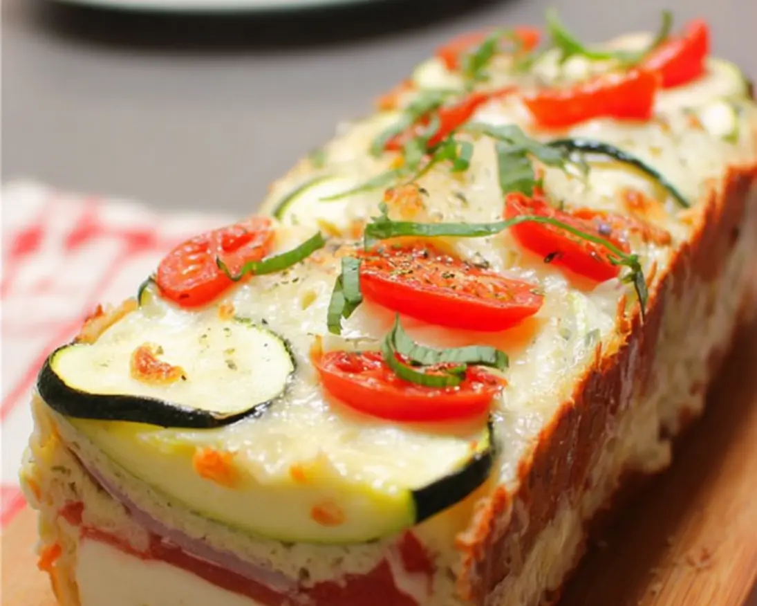 terrine légumes mozzarella