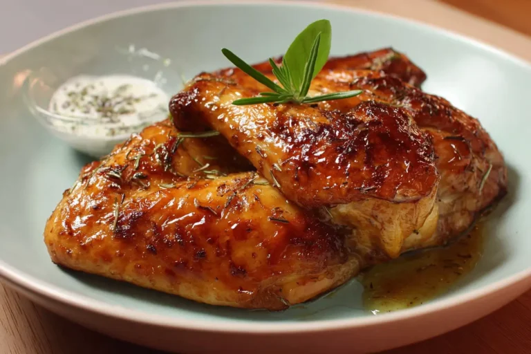 ailerons poulet marinés