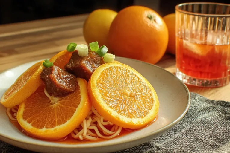 Bœuf l'orange