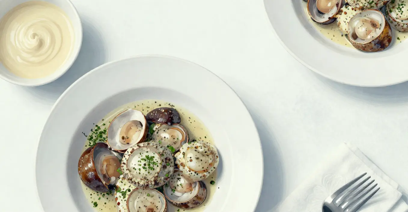 boudins blancs truffe sauce crémeuse