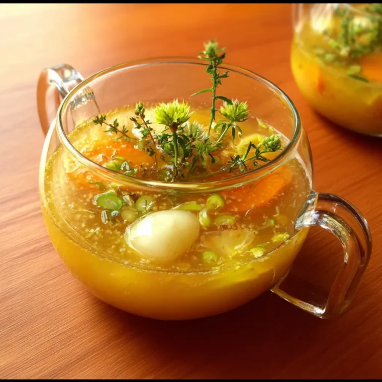 bouillon légumes parfumé