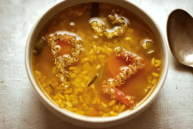 bouillon pâtes alphabet