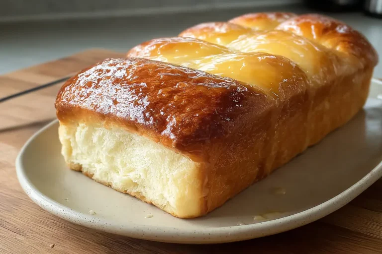 Brioche à la mie filante