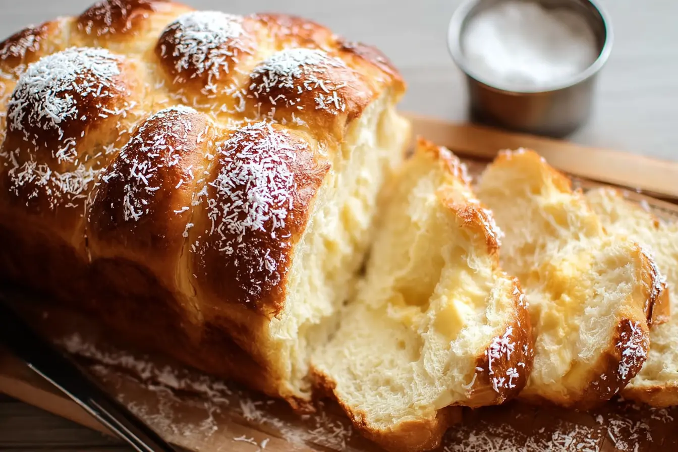 brioche lait coco