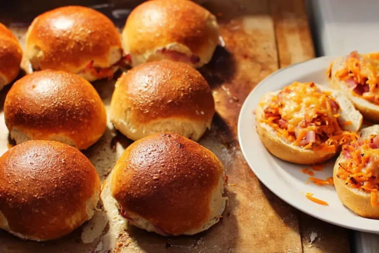 buns jambon fromage carottes râpées