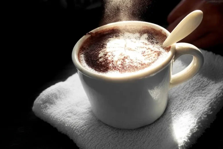 chocolat blanc chaud