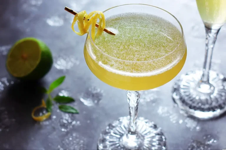 cocktail citron gingembre champagne