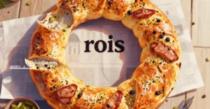 couronne rois chorizo lardons pignons