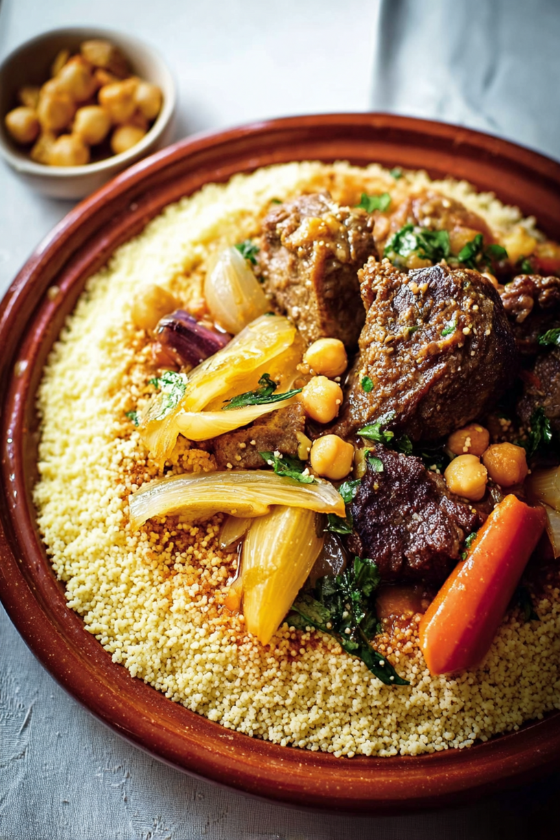 couscous veau
