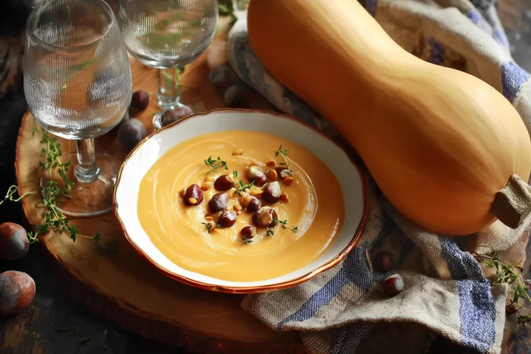 crème butternut châtaignes