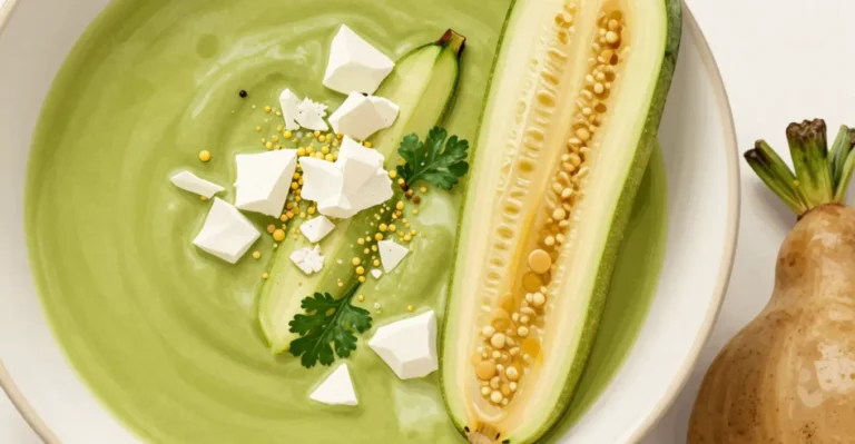 crème pommes terre courgettes miettes