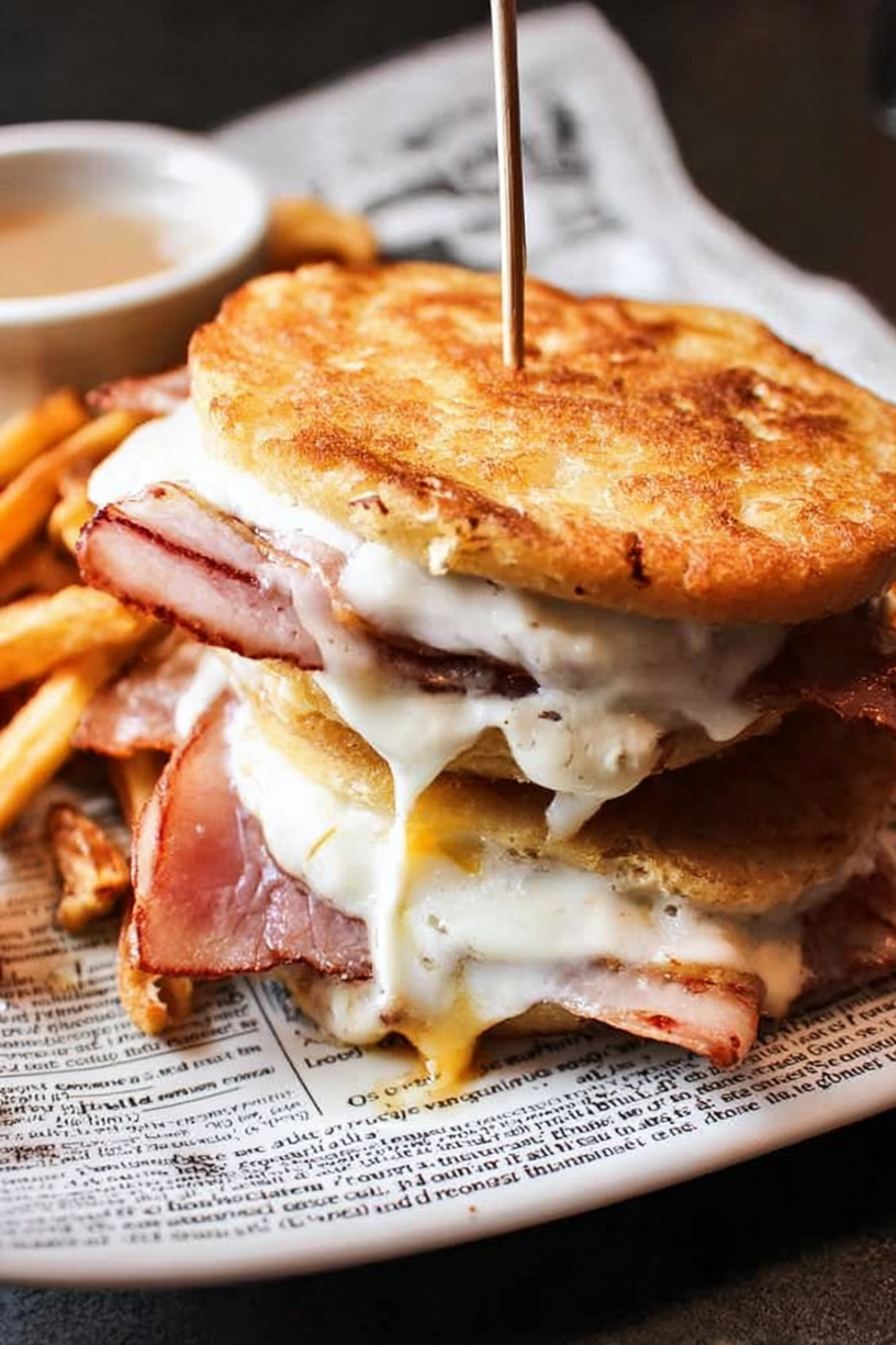 croque façon fast food