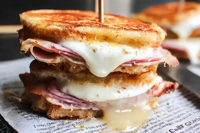 croque façon fast food