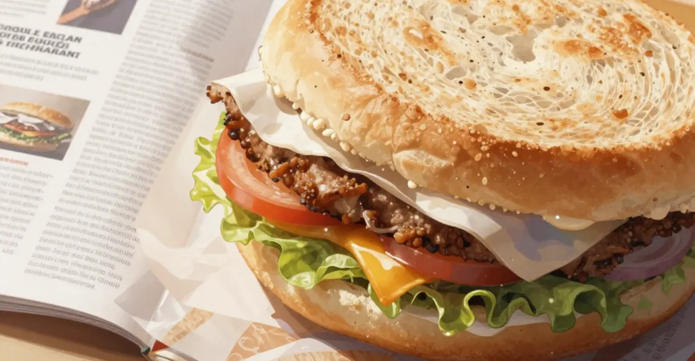 croque façon fast food